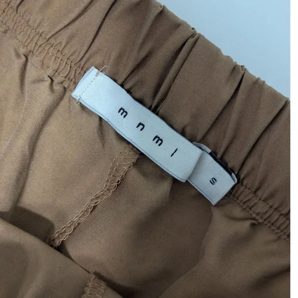 MNML Cinch Ankle Track Pants Joggers Tapered Mens Small Streetwear Retro Trouser